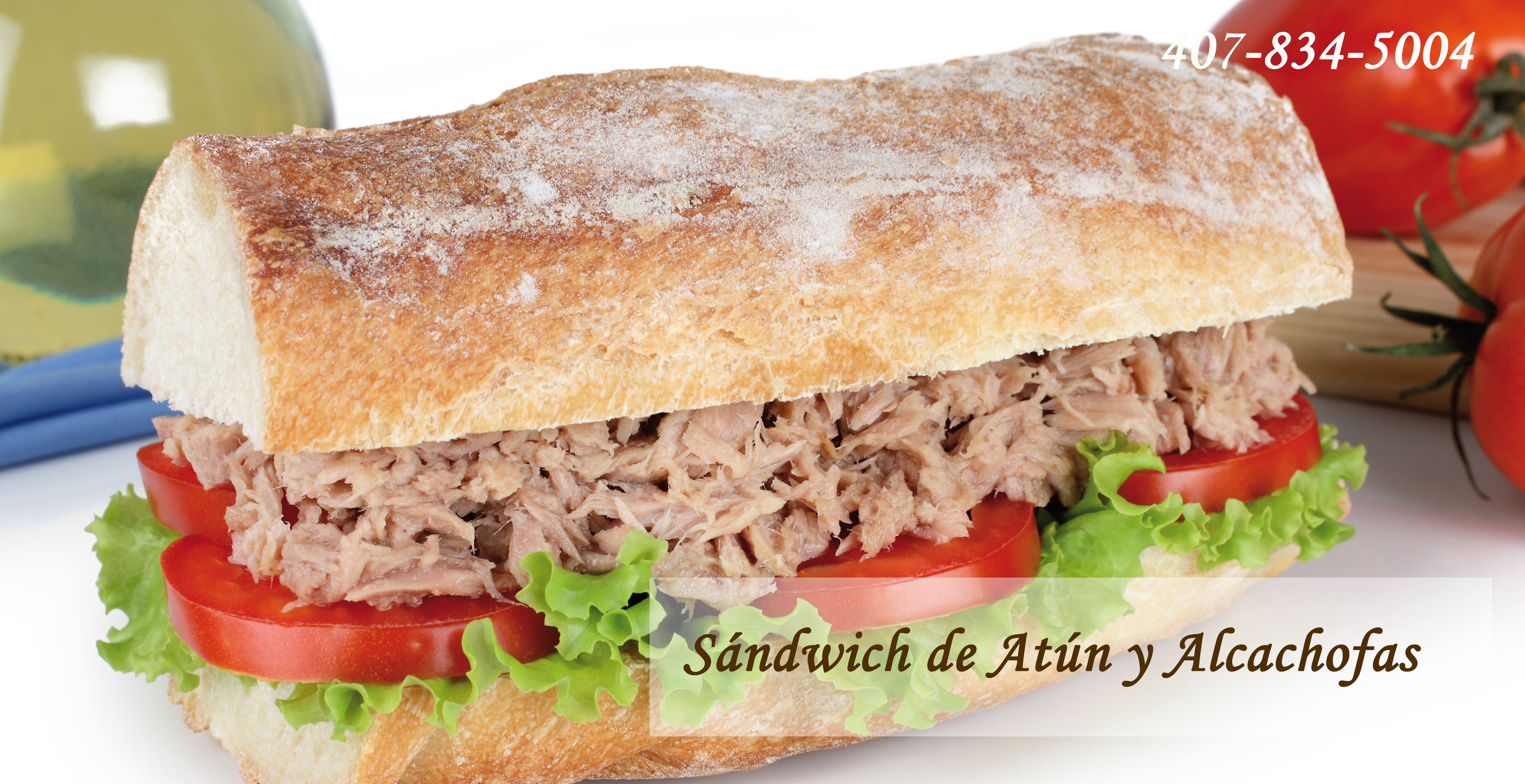 06 Sándwich de Atún y Alcachofas